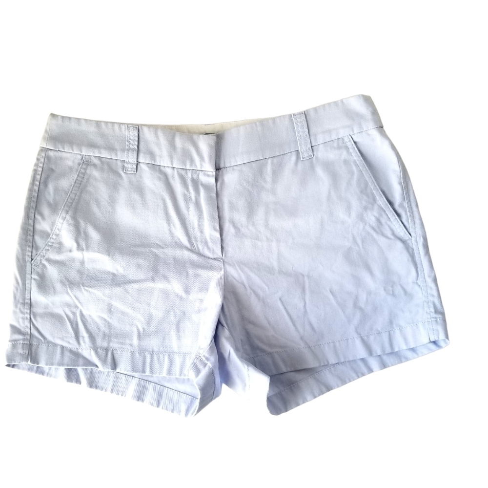 J Crew 3.5" Classic Chino Short Light Blue Size 4